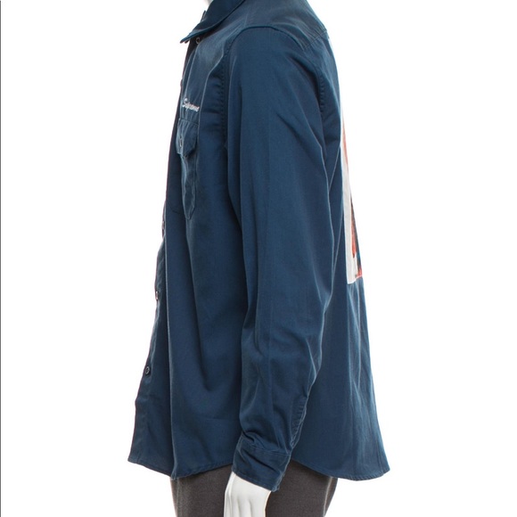 ❤️HOST PICKED💖Supreme 2018 Blue shirt. - Picture 3 of 3